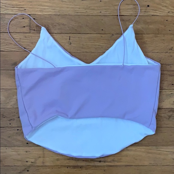 Lavender crop top - Picture 2 of 2